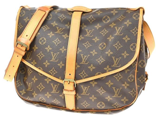Louis Vuitton Saumur Monogram Canvas 35
