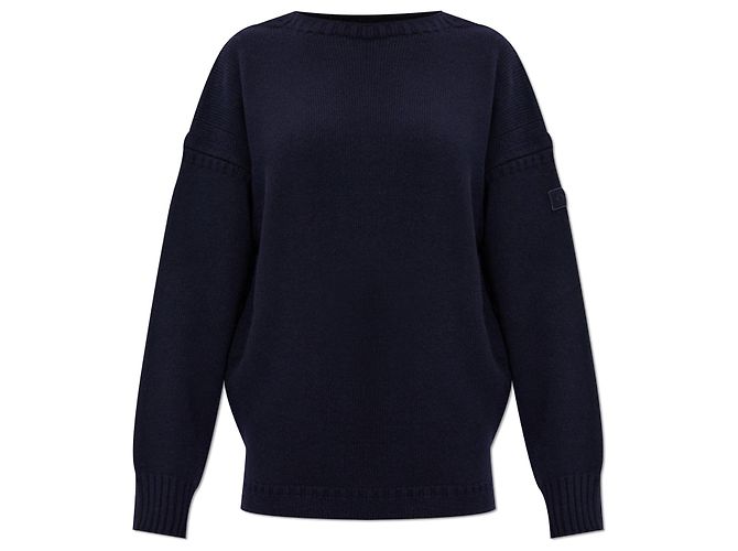 Pull Chloé Bleu Marine en Laine et Cachemire