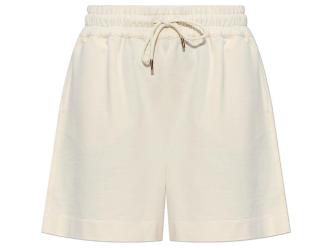 Moncler Baumwollshorts mit Logo-Patch
