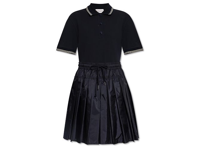 Moncler Polokleid Blau