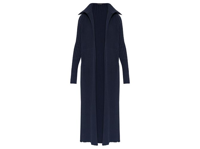 Balenciaga Langer Cardigan mit Taschen