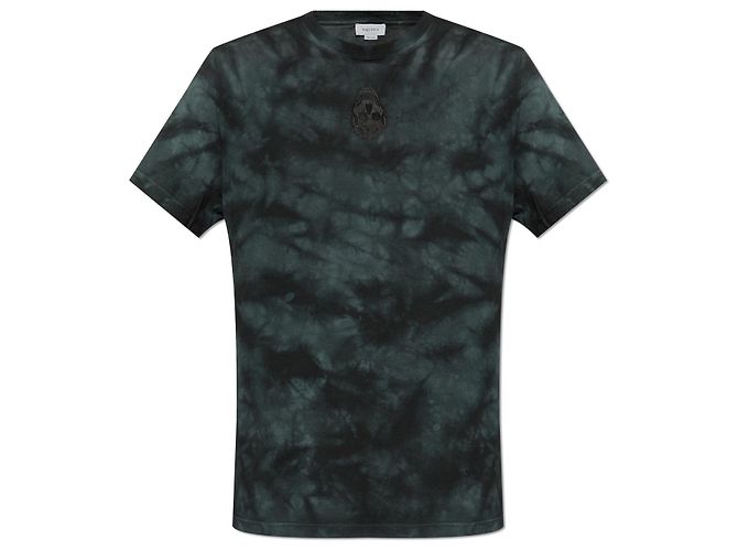 Alexander Mcqueen Camiseta con efecto Tie dye