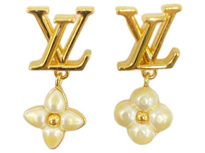 Louis Vuitton Floragram Stud Ohrringe