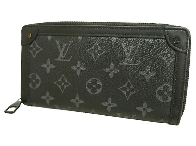 Carteira Louis Vuitton Monogram Eclipse Trunk Zippy
