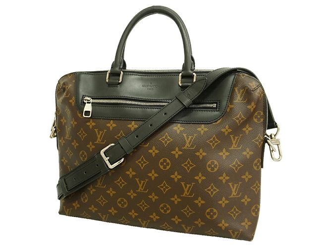 Louis Vuitton Monogram Macassar Briefcase