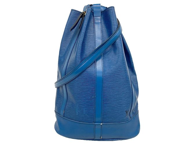 Borsa a tracolla Louis Vuitton Epi Randonee GM
