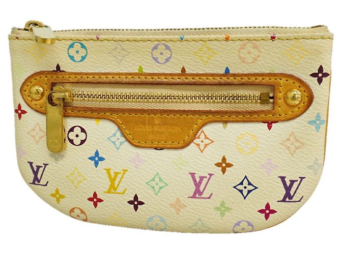 Louis Vuitton Monogram Multicolor Pochette MM Geldbörse/Münzbeutel