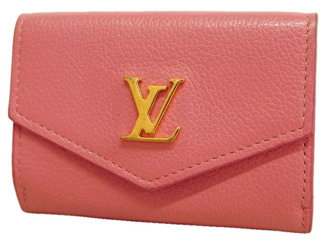 Louis Vuitton Portefeuille Lock Mini Tri-fold Wallet
