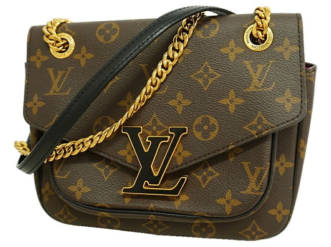 Bolsa de Ombro Louis Vuitton Monogram Passy