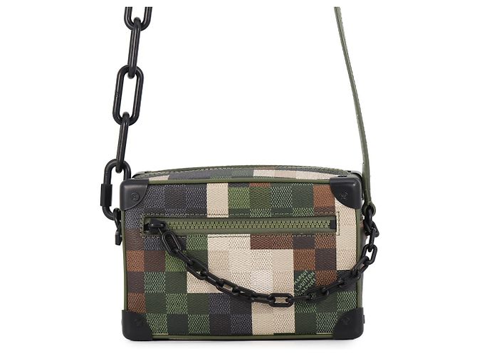 Sac à épaule Louis Vuitton Damouflage Mini Soft Trunk