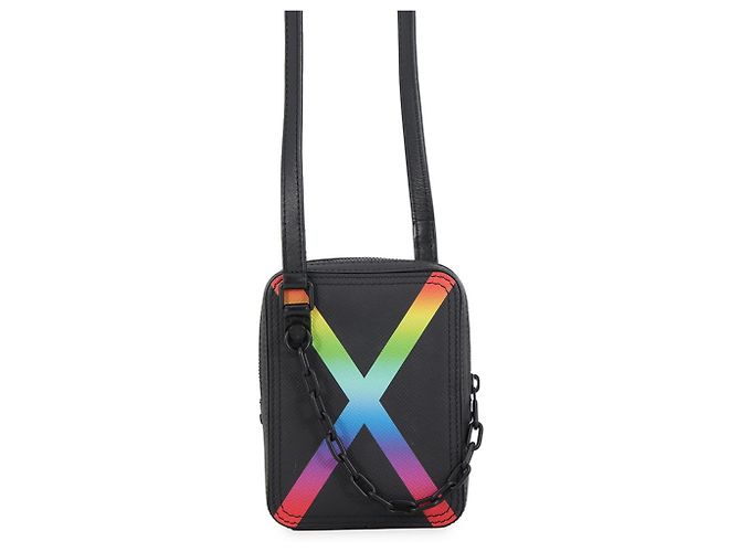 Borsa a tracolla Louis Vuitton Taiga Danube