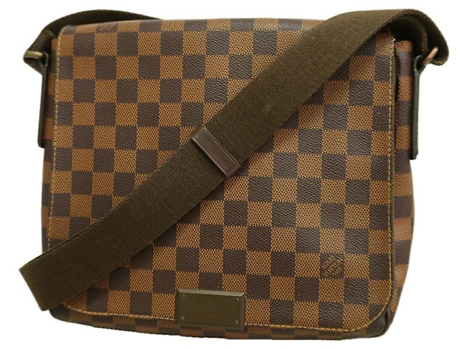Borsa a tracolla Louis Vuitton Damier District PM