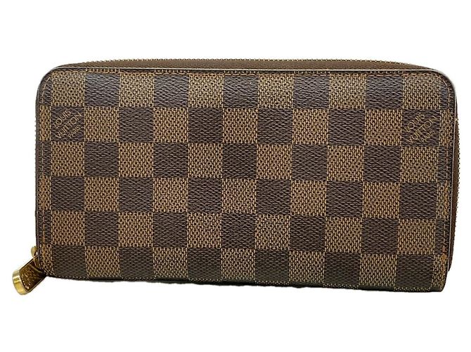 Cartera Louis Vuitton Damier Zippy en Ebene