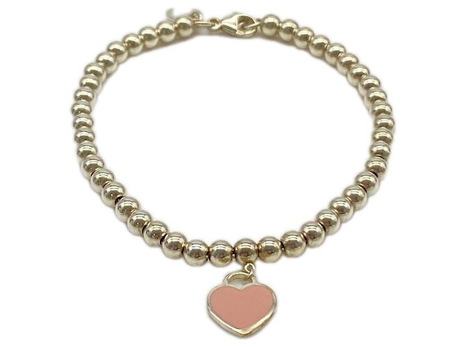 Autre Marque Tiffany & Co. Bracciale Return to Mini Heart Bead