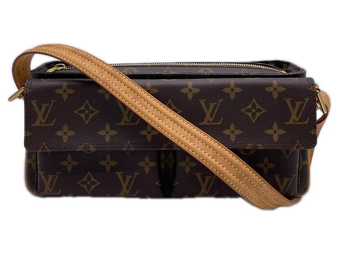Cité Bolsa Louis Vuitton Monogram Viva Cite MM