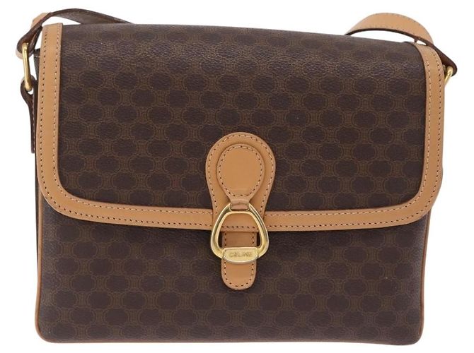 Céline Celine Macadam Shoulder Canvas Medium