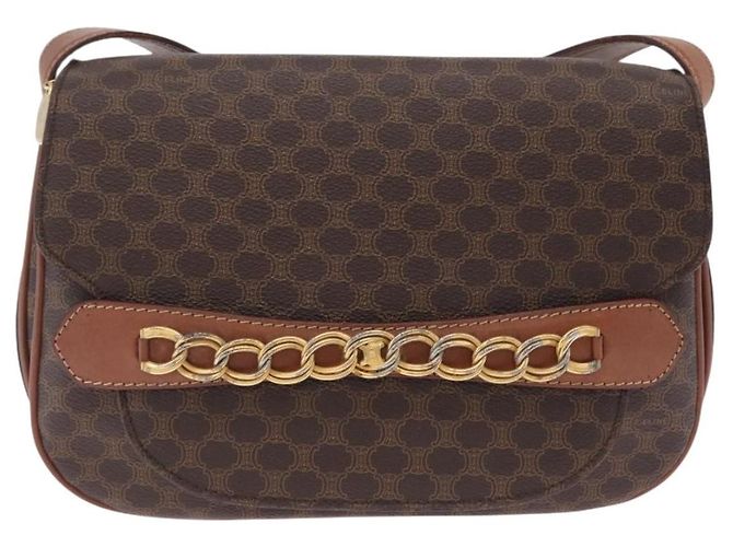 Céline Celine Macadam Shoulder Canvas Medium