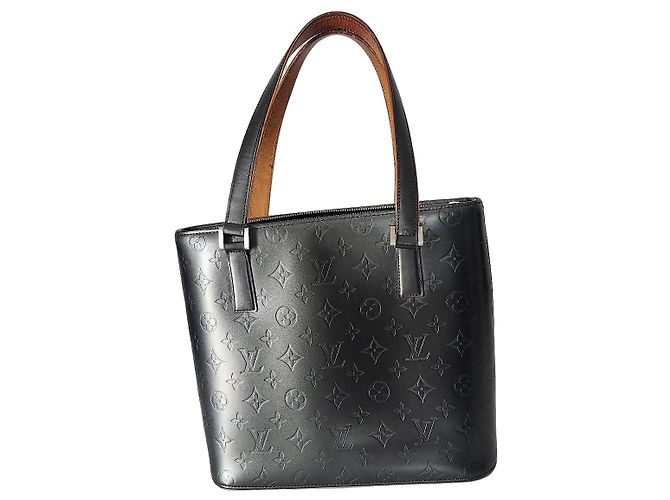 Louis Vuitton Cabas Rivington Monogram Vernis Noir