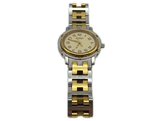 Hermès Reloj de mujer Hermes SS GP Clipper Quartz