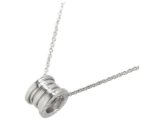 Bulgari Collar Bvlgari B-ZERO1 en oro blanco