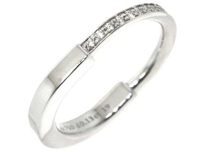 Autre Marque Anillo Tiffany & Co. Lock en oro blanco de 18K