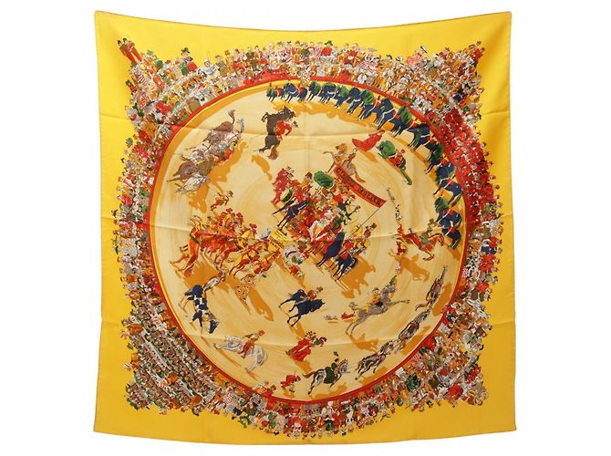 Hermès Pañuelo Hermes Carre 90 Cirque Molier