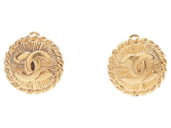 Boucles d'oreilles Chanel Coco Mark Circle