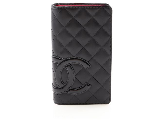 Chanel Cambon Line Bi-fold Long Wallet