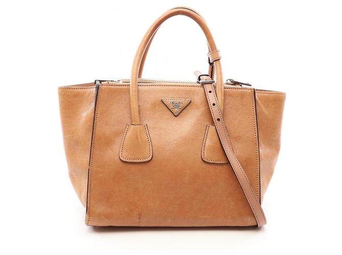 Bolsa 2-Way Prada Bege