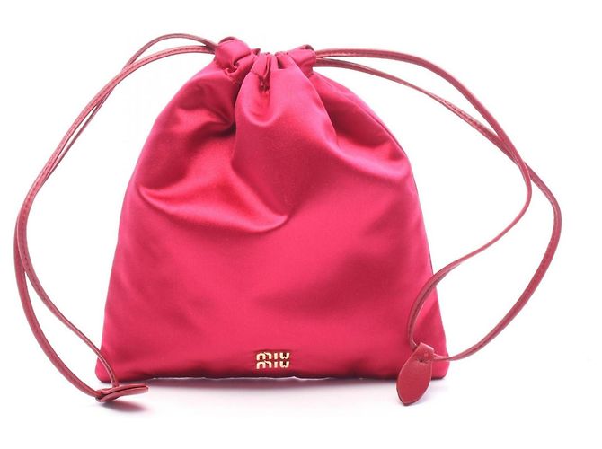 Borsa/Pouch Miu Miu DUCHESSE Red