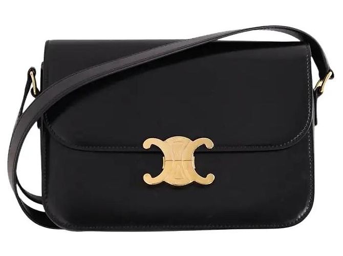 Céline Borsa a tracolla Triomphe nera