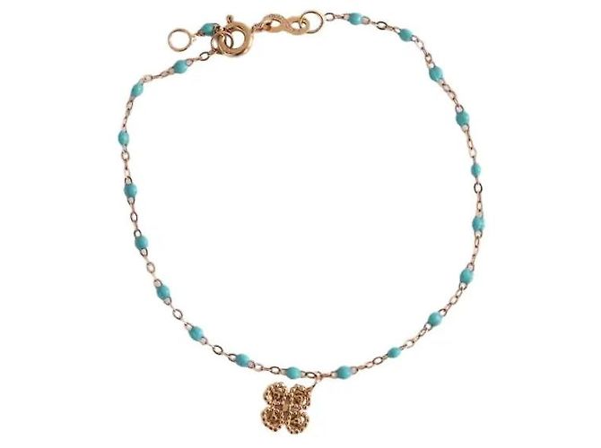 Autre Marque Pulsera Lucky Trèfle dorada
