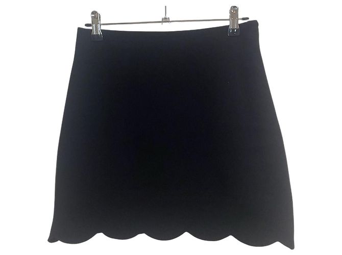 Falda Miu Miu negra T.34