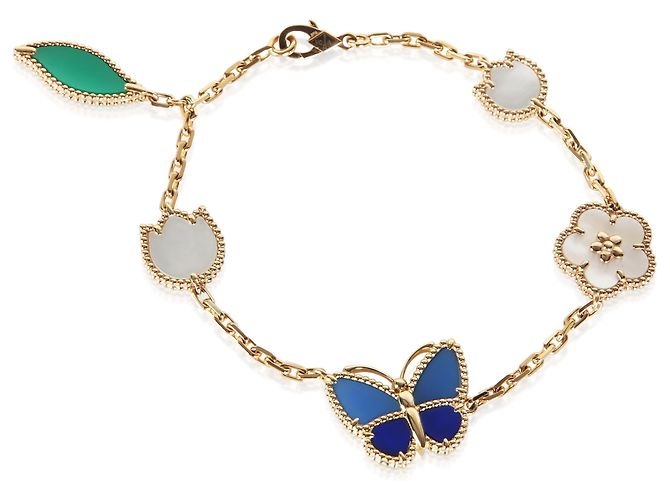Van Cleef & Arpels Bracciale Lucky Spring in Oro Giallo