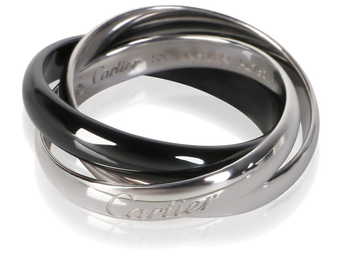 Anillo Trinity Cartier en oro blanco