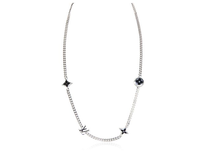 Collar de dijes Spike en plata esterlina Louis Vuitton