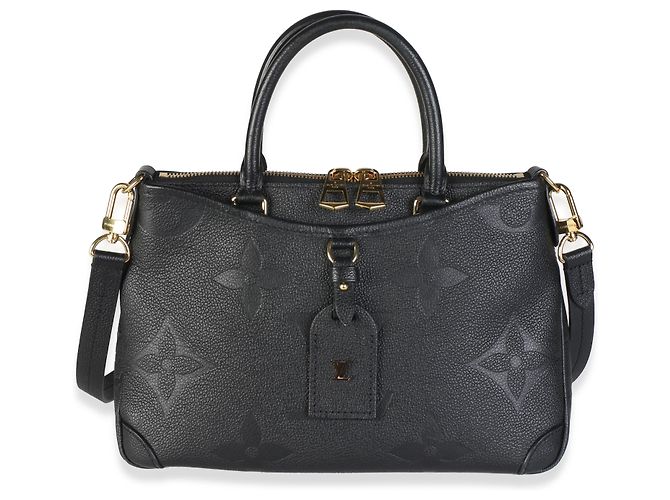 Louis Vuitton Black Monogram Empreinte Trianon PM