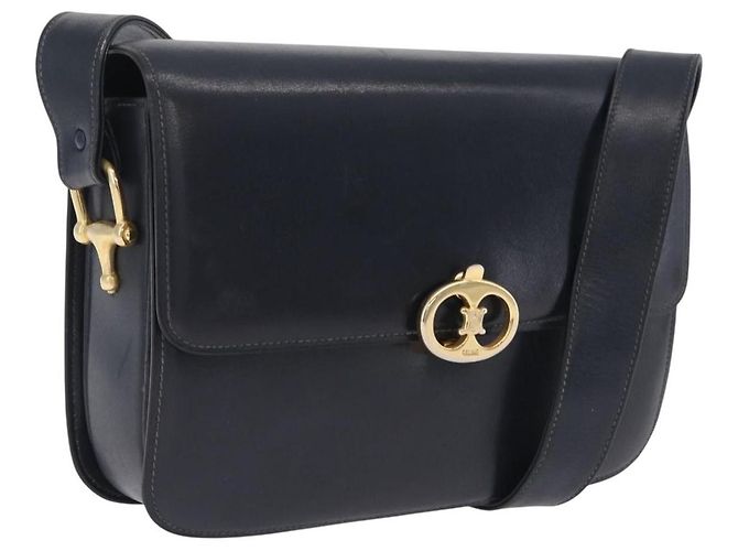 Céline Celine Shoulder Leather Large