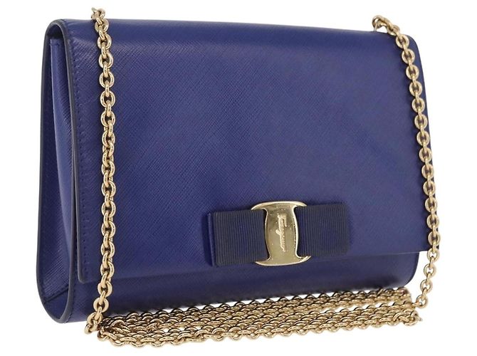 Salvatore Ferragamo Vala Chain Leather