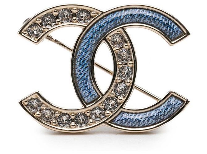 Broche Chanel Coco Mark
