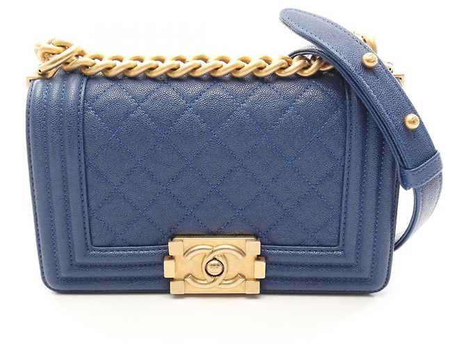 Borsa a tracolla Chanel Boy Small