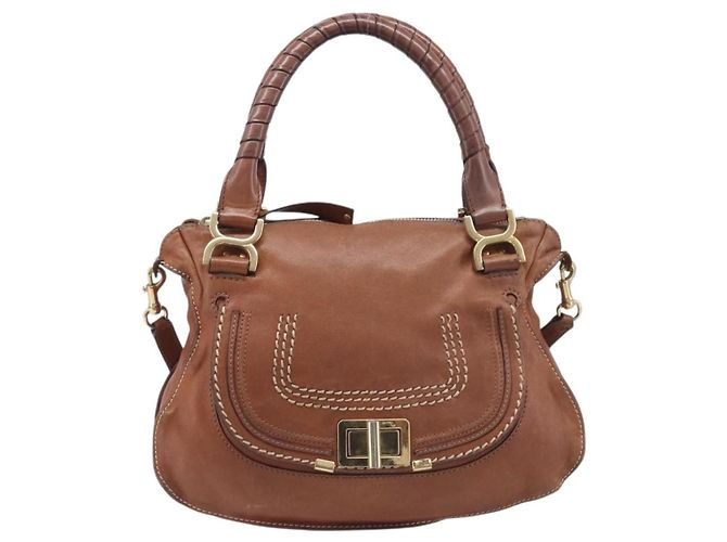 Chloé Chloe Marcie Satchel Leather Medium