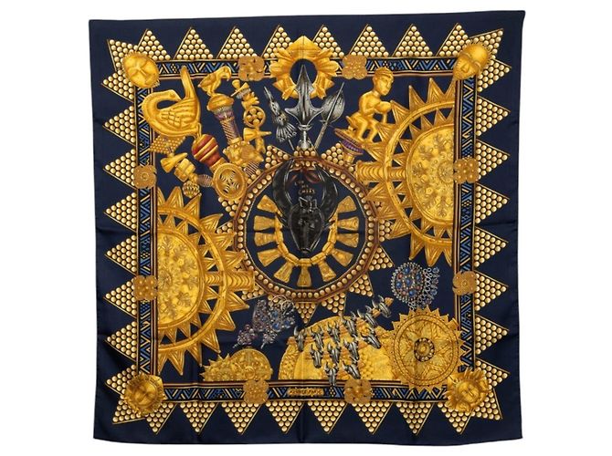 Hermès Pañuelo Hermes Carre 90 L'OR DES CHEFS