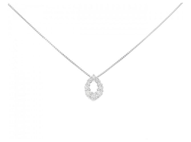 Autre Marque Collar de diamantes Pt900/Pt850