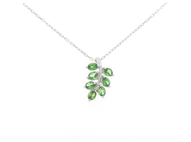 Autre Marque Collar Au750 Granate Verde