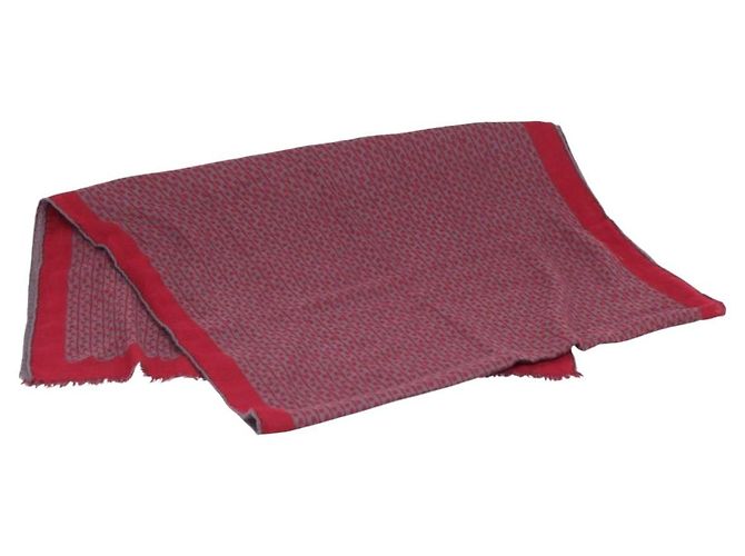 Hermès HERMES Schal Kaschmir Rot