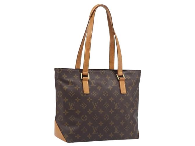 LOUIS VUITTON Monogram Cabas Piano Tote Bag M51148 LV