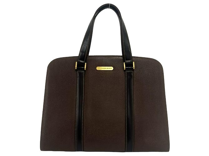 Sac à main en cuir Burberry Nova Check Pattern