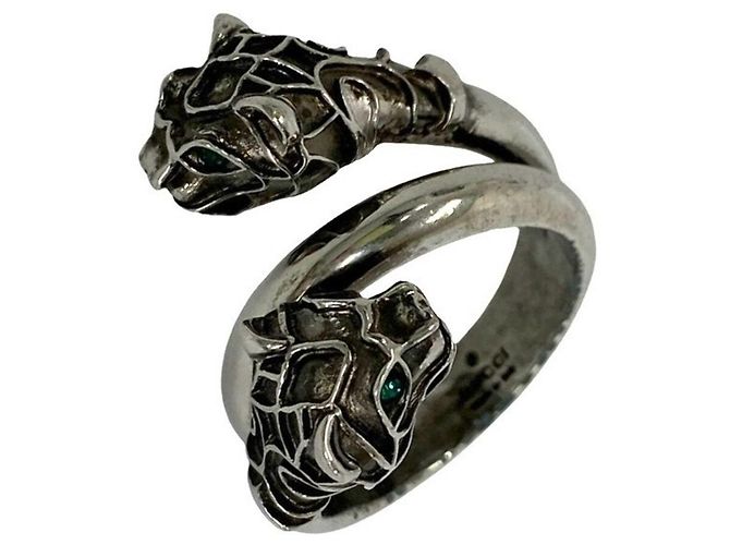 Gucci Double Tiger Head Ring
