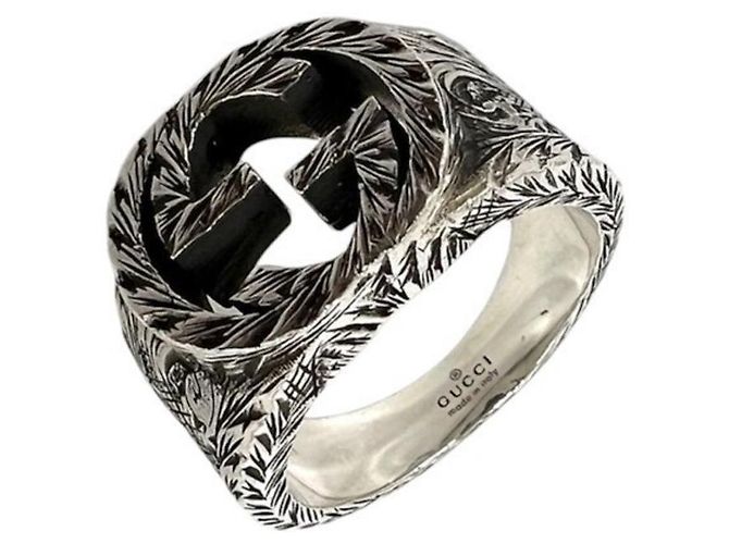 GUCCI Interlocking G Arabesque Bandring